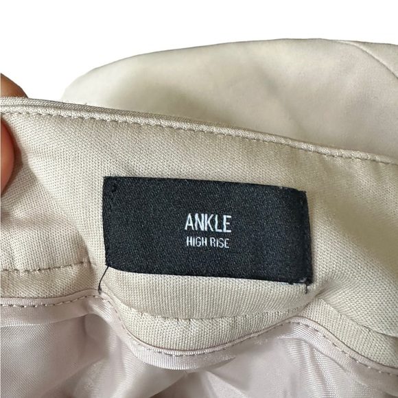 Express Womens Tan Ankle Midrise Sailor Pants Size 8S - Picture 4 of 13